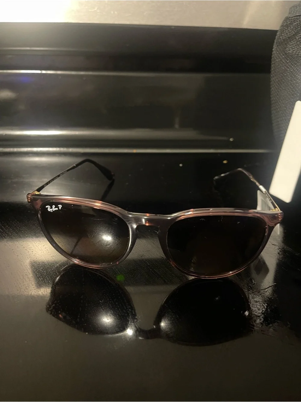 Ray-Ban Purple-Brown Gradient Sunglasses
